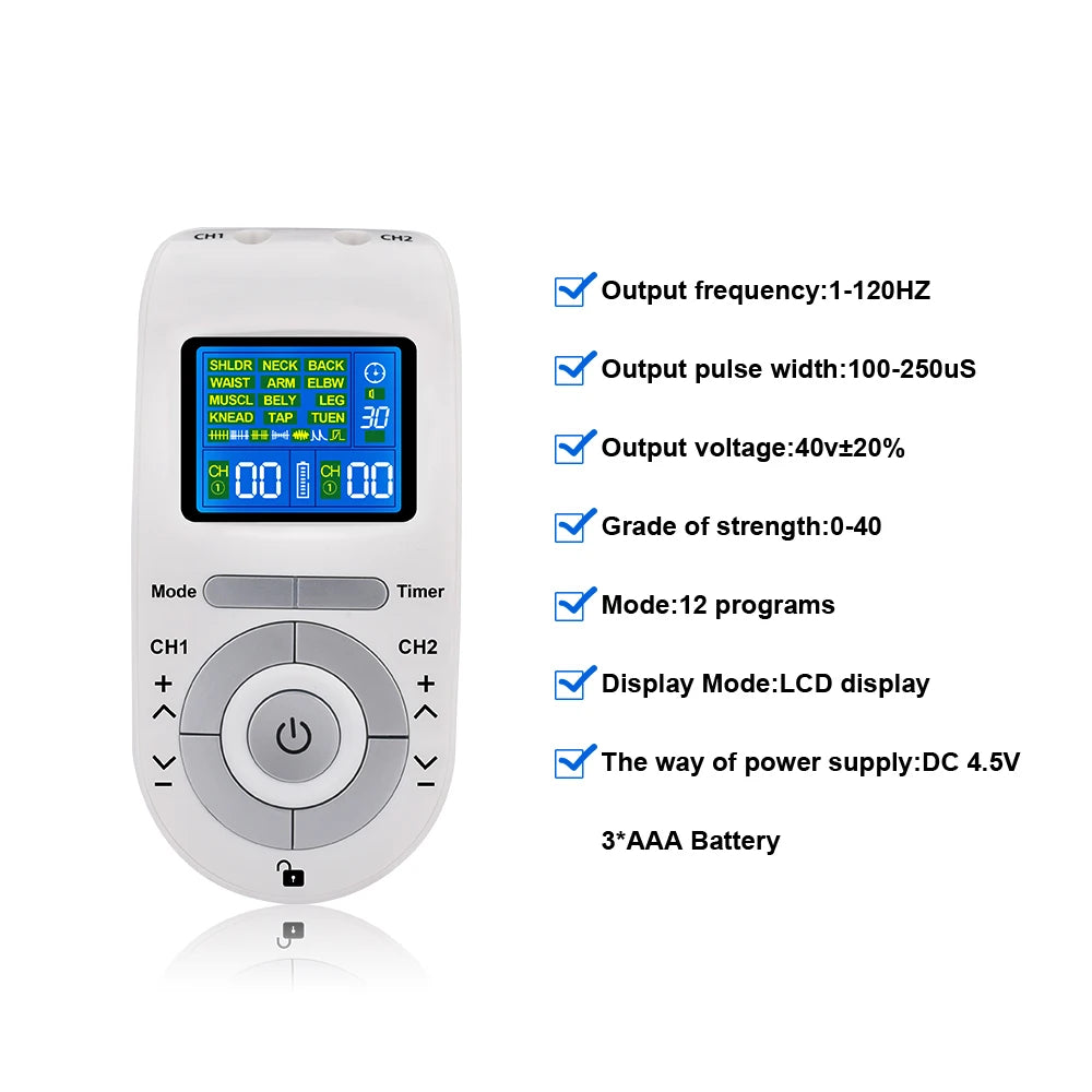 4-Mode TENS/EMS Machine