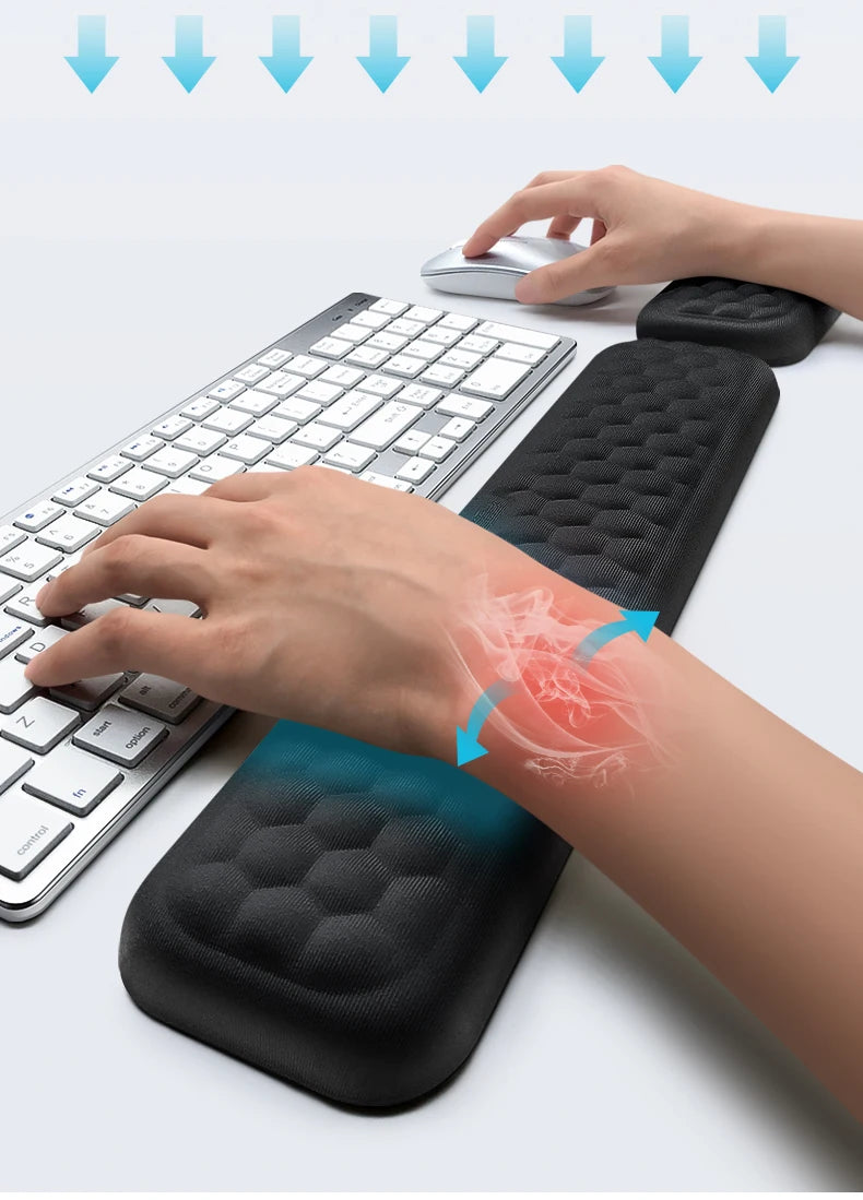 Ergonomic Memory Foam Keyboard