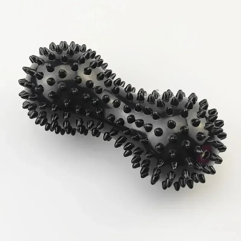 Spiky Peanut Massage Ball – Inflatable PVC Yoga & Fitness Tool