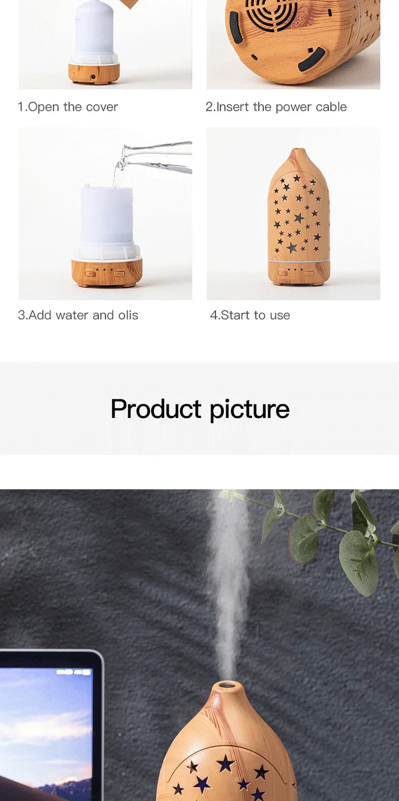 360° Aromatherapy Mist Machine