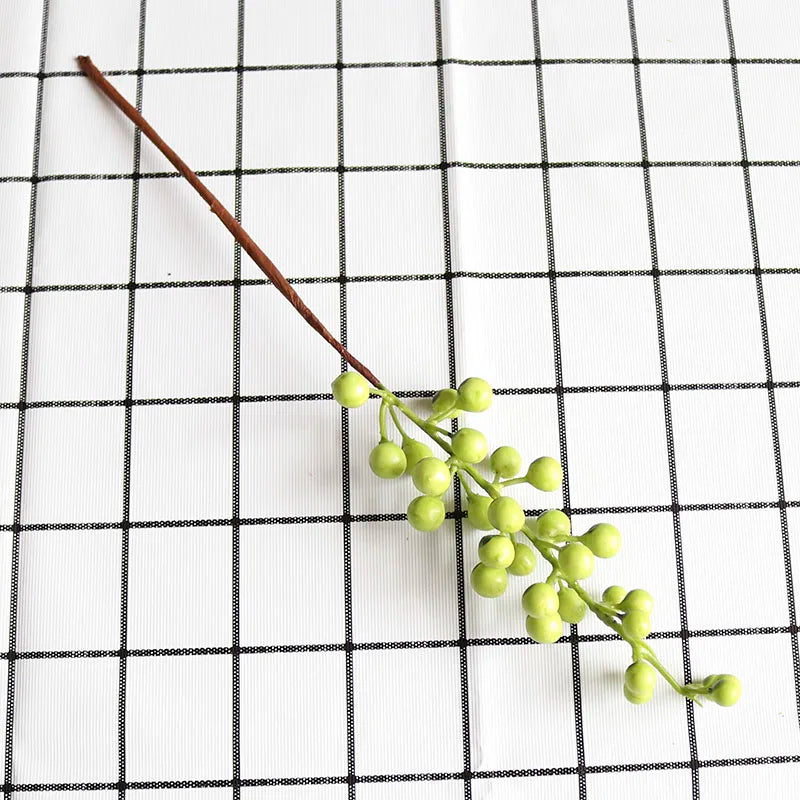 Artificial Red Berry Branch