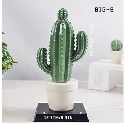 Ceramic Cactus Multi-Potted Decor