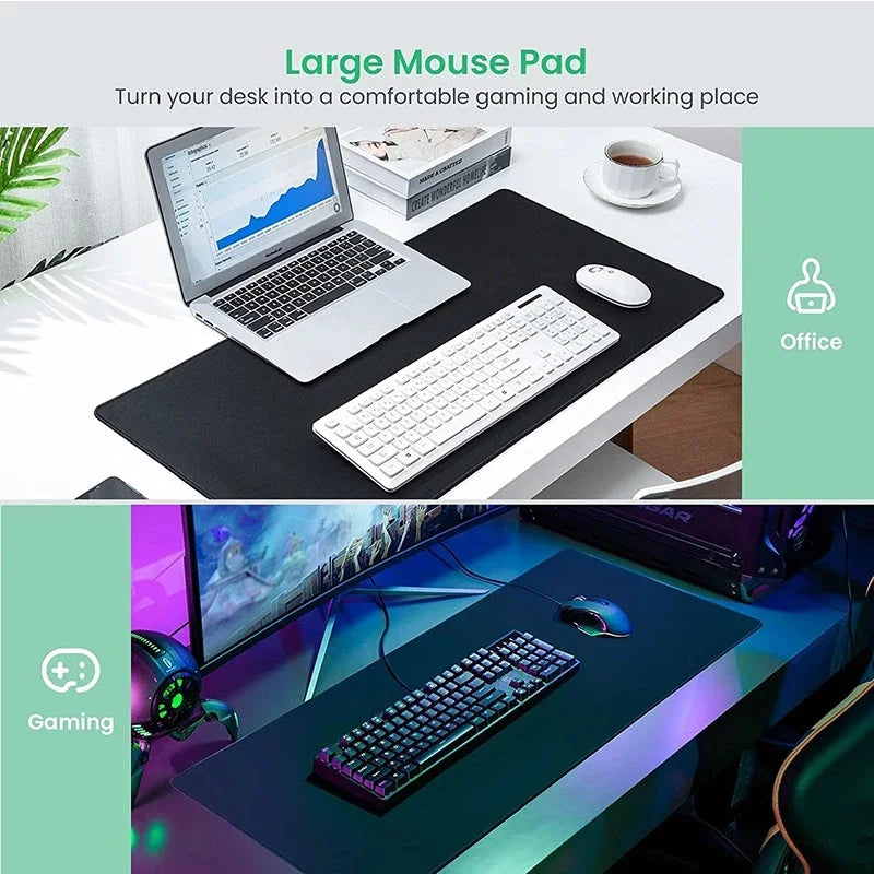 Large Wolf Pattern Gaming Desk Mat