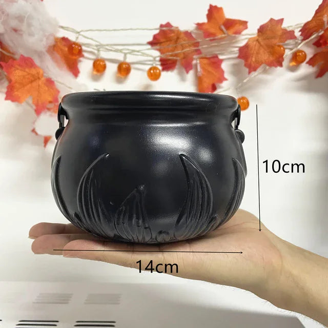 Halloween Candy Cauldron Bowl