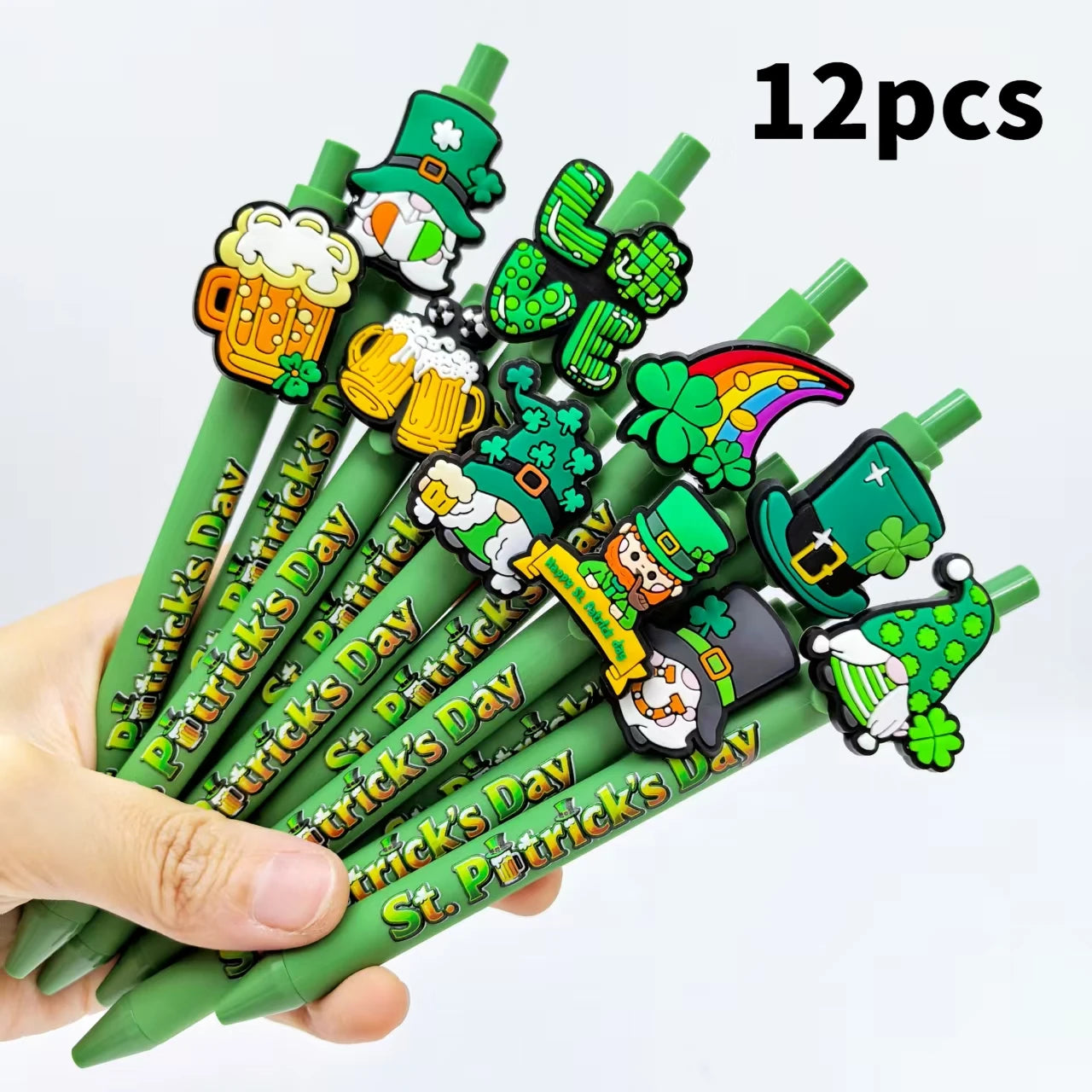 St. Patrick's Day Shamrock Ballpoint Pens