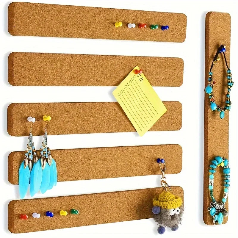 Self-Adhesive Cork Board Strips