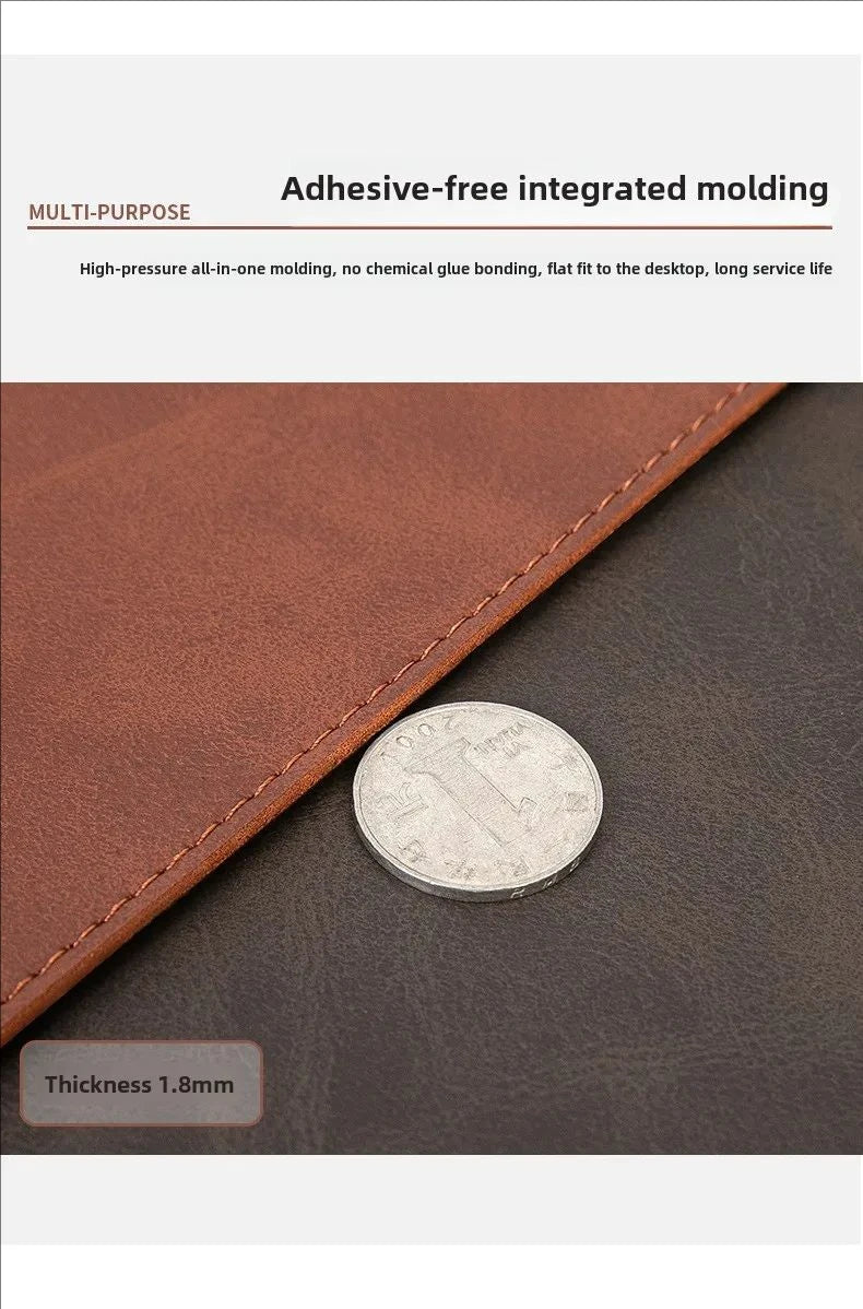 Waterproof PU Leather Desk Mat & Mouse Pad