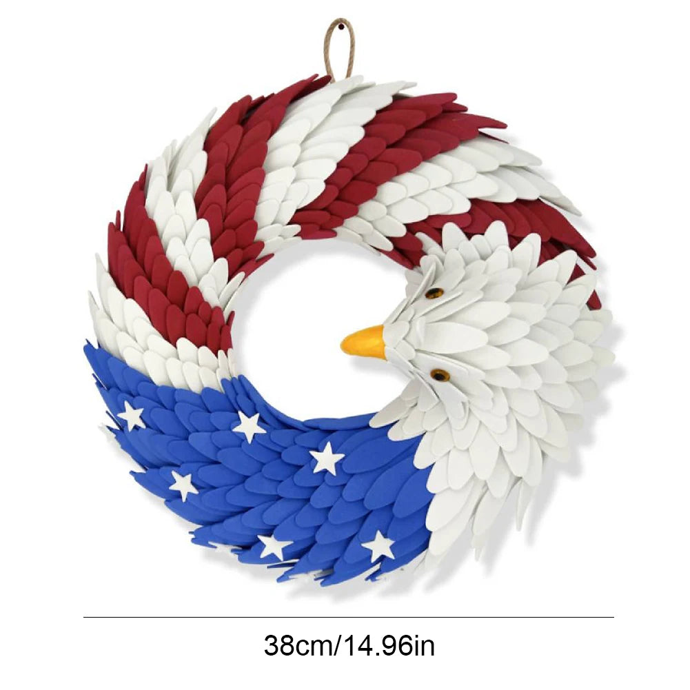 American Flag Eagle Wreath