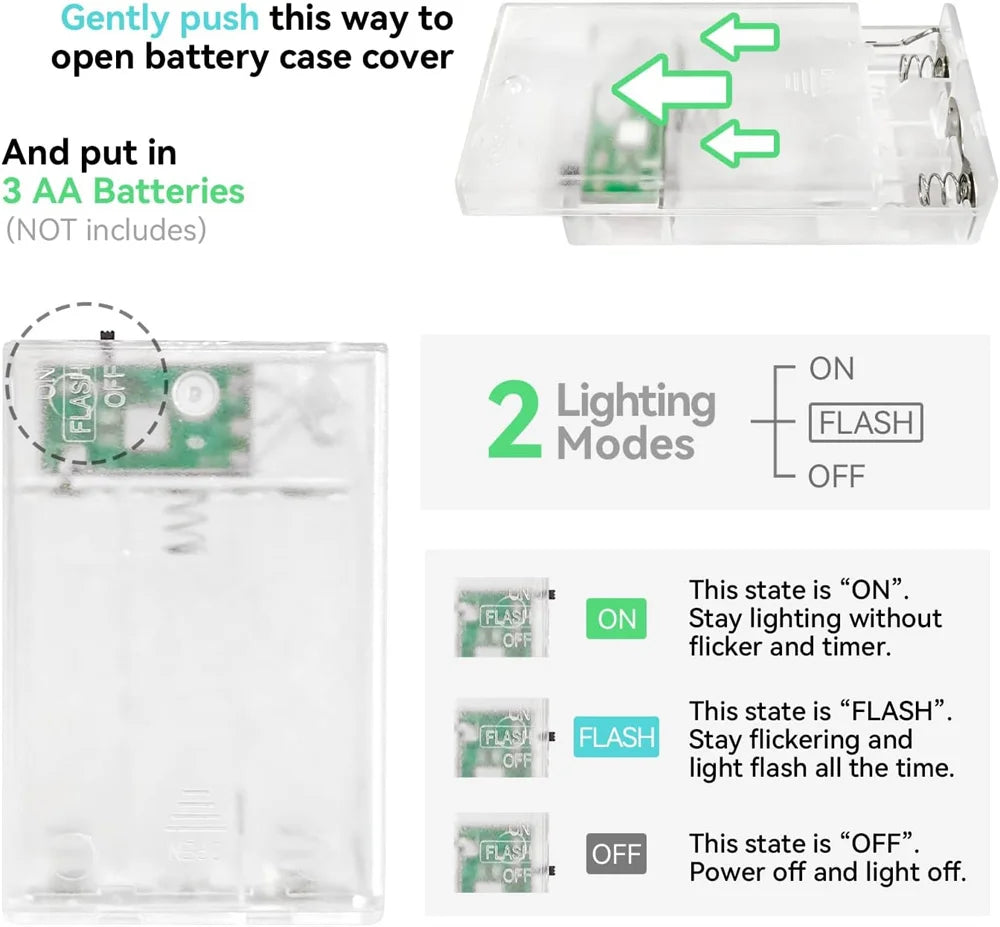 USB Flower LED String Lights