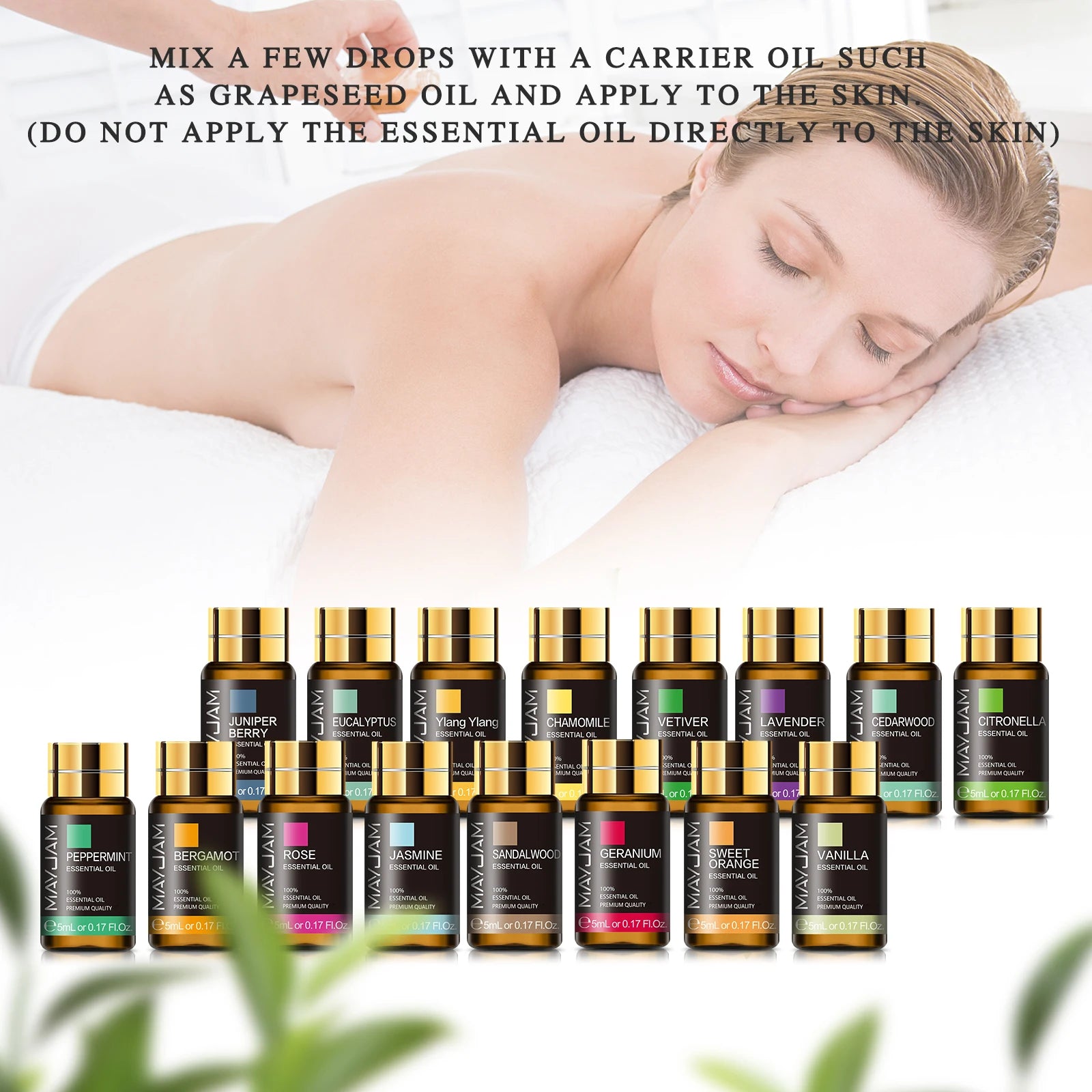 MAYJAM 28-Piece Essential Oils Gift Set