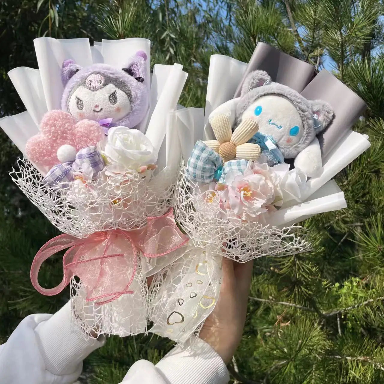 Cartoon Plush Flower Bouquet Gift