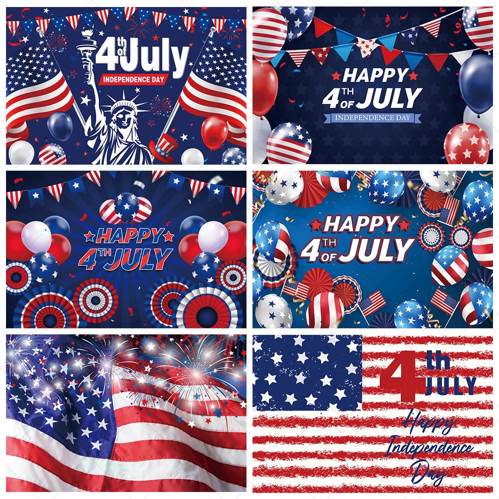 4th of July Party Banner