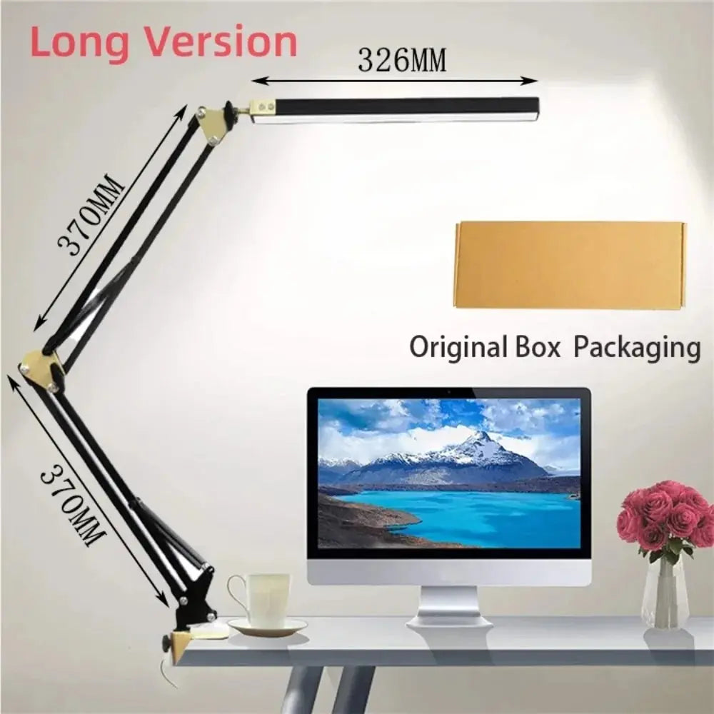 LED Clip-On Folding Desk Lamp