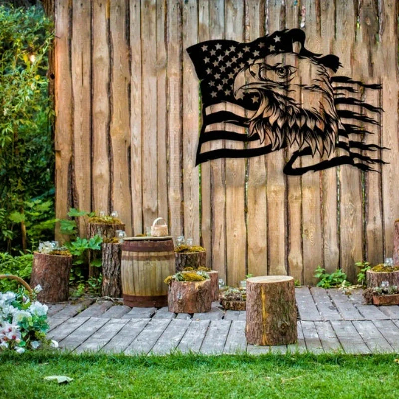American Eagle Metal Wall Art