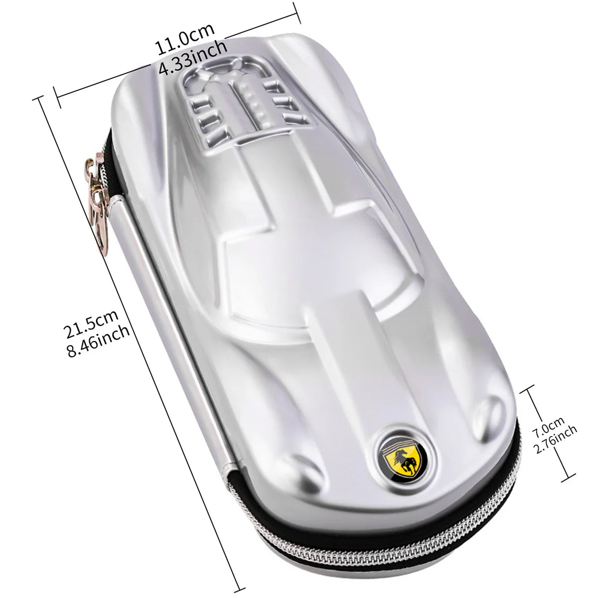 3D Cartoon Car Pencil Case