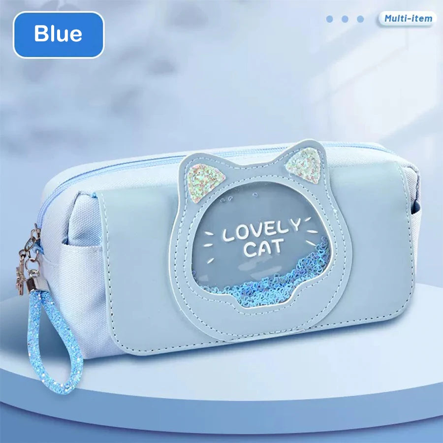 Kawaii Quicksand Pencil Case