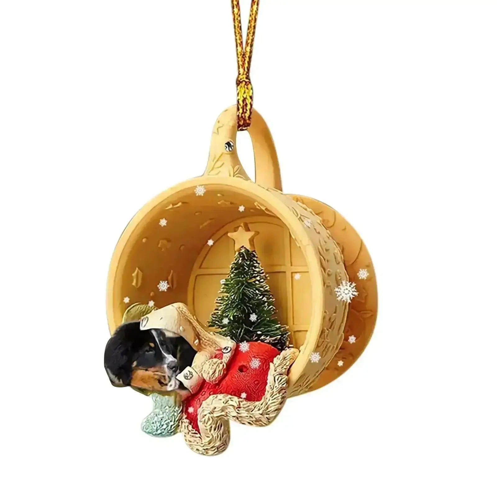 Christmas Dog Ornament