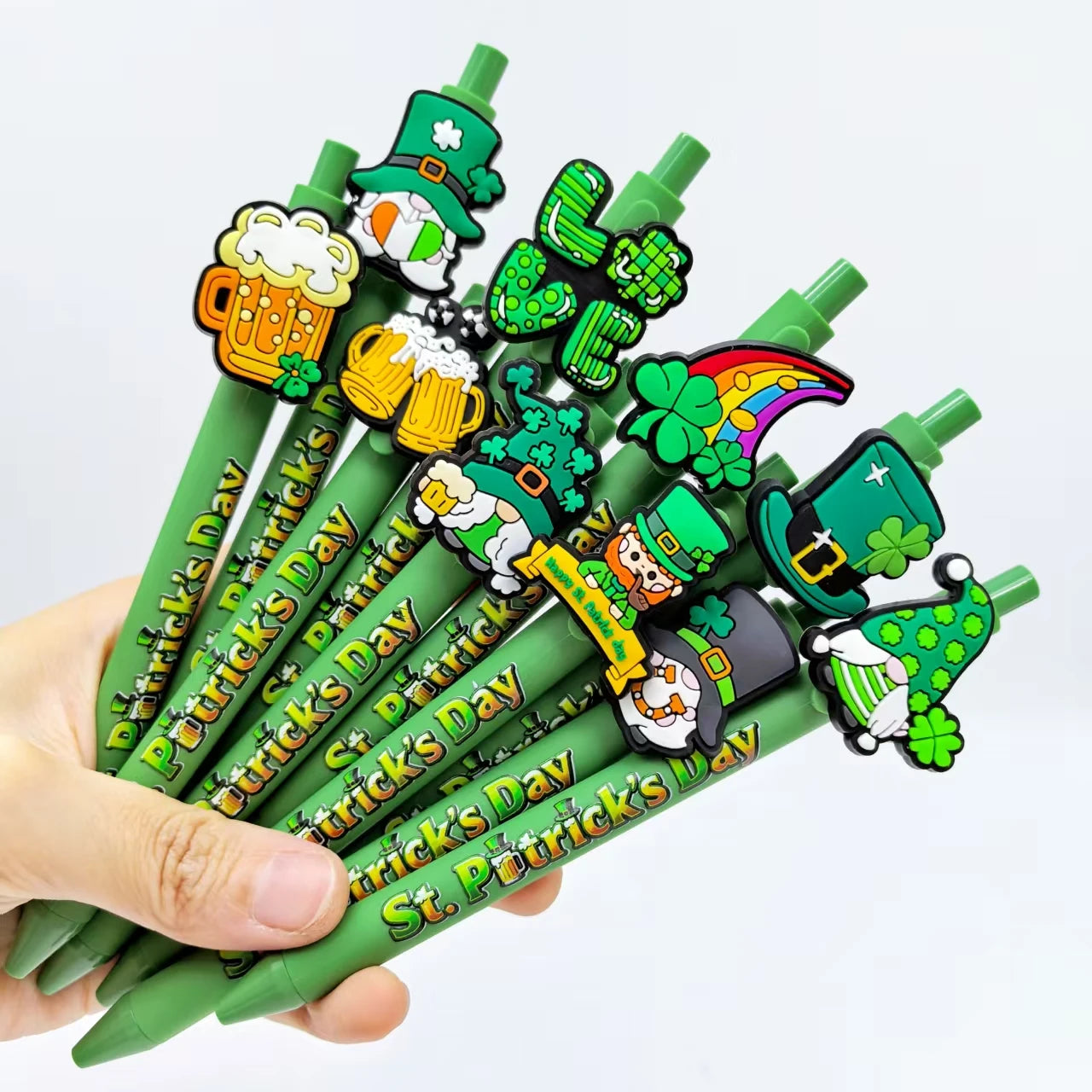 St. Patrick's Day Shamrock Ballpoint Pens