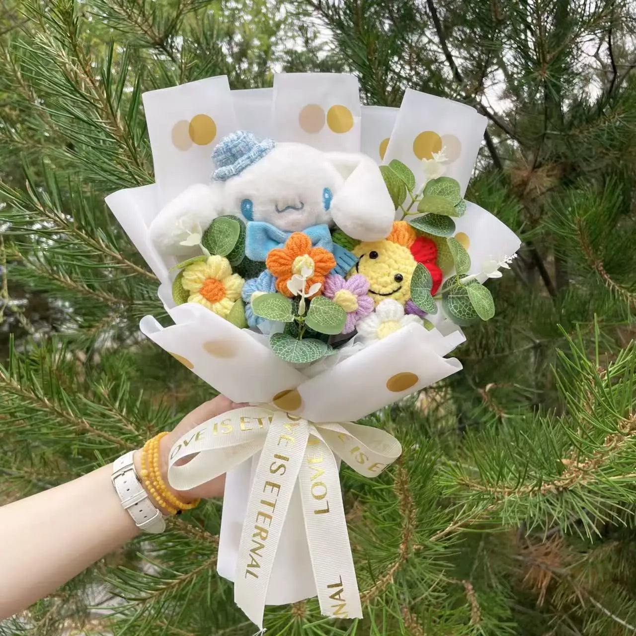 Cartoon Plush Flower Bouquet Gift