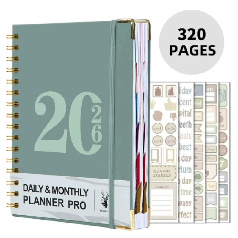 2026 Weekly & Monthly Planner