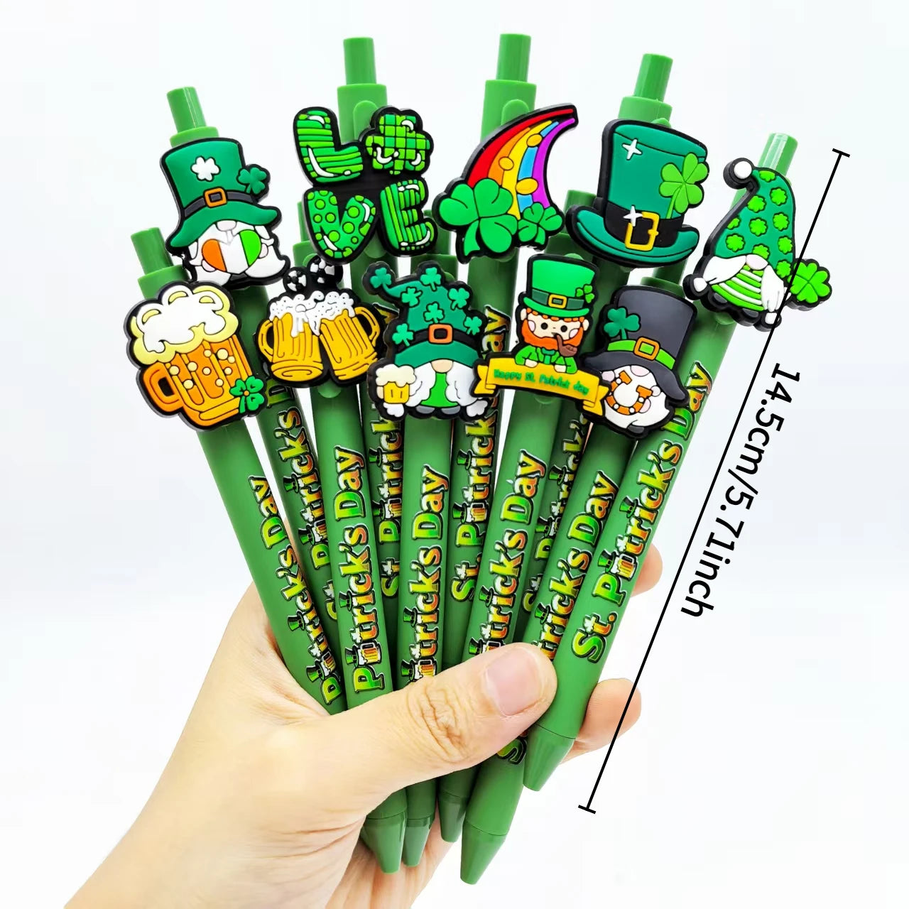 St. Patrick's Day Shamrock Ballpoint Pens