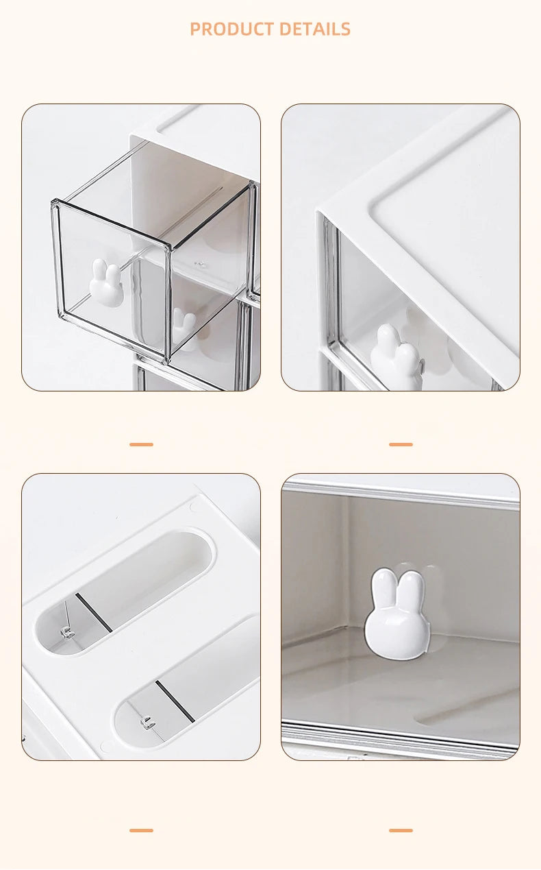 Rabbit Desktop Storage Organizer