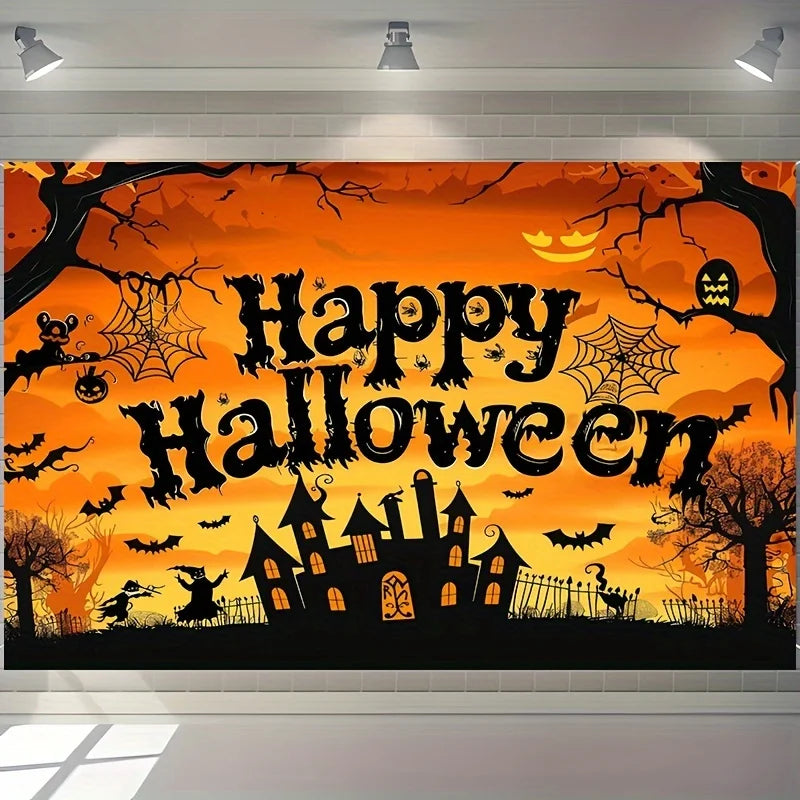Halloween Party Backdrop