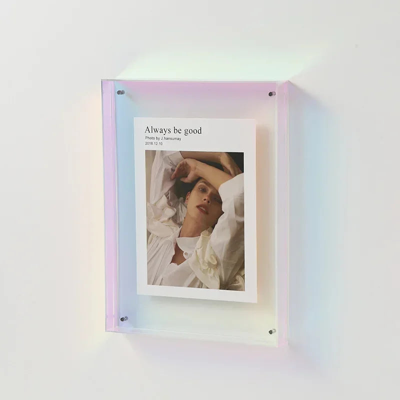 Transparent Acrylic Photo Frame