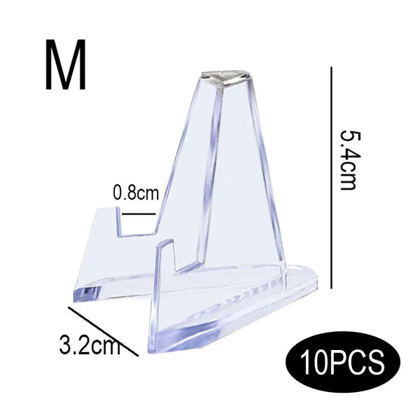Clear Acrylic Triangle Display Stand