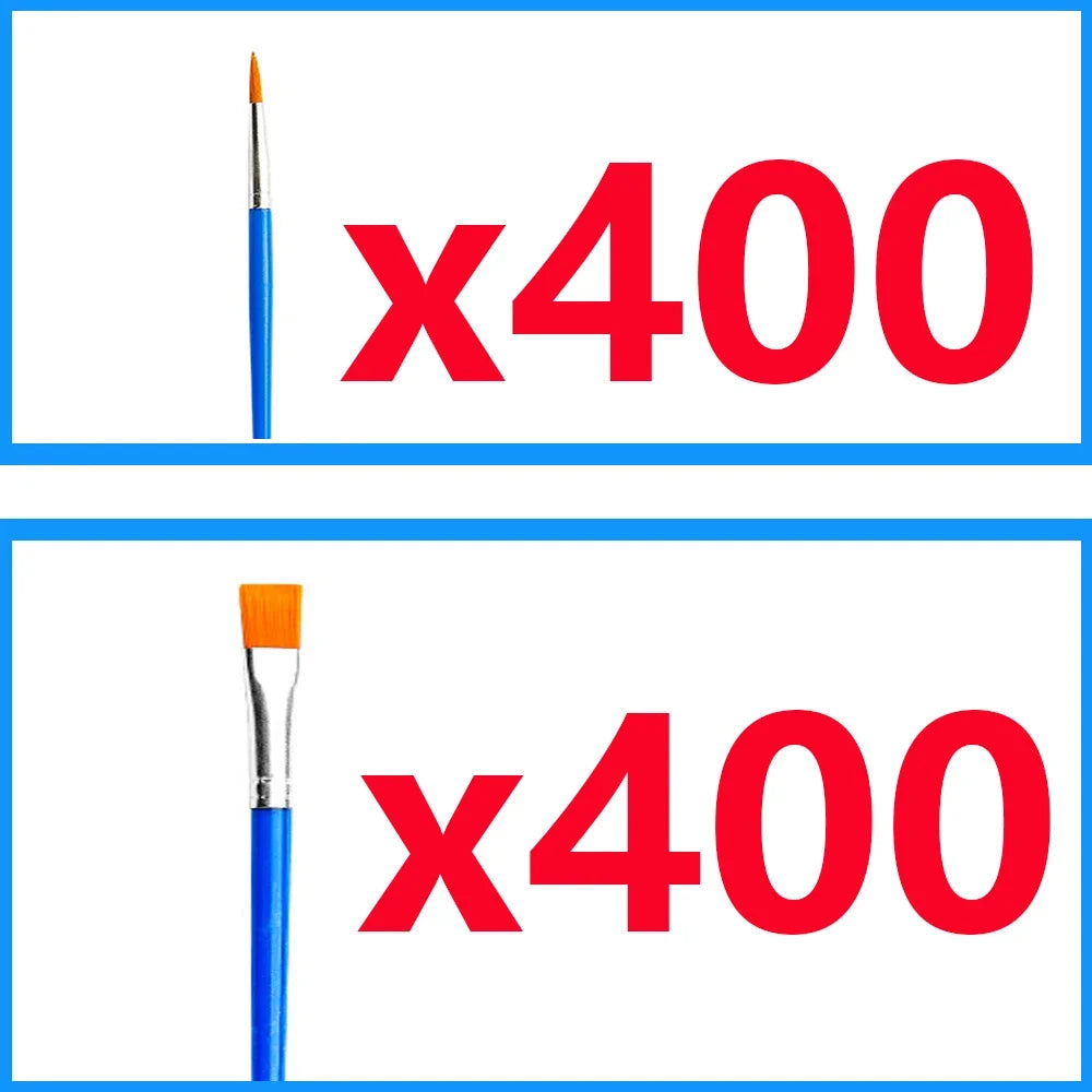 Paint Brushes Acrylic Set: