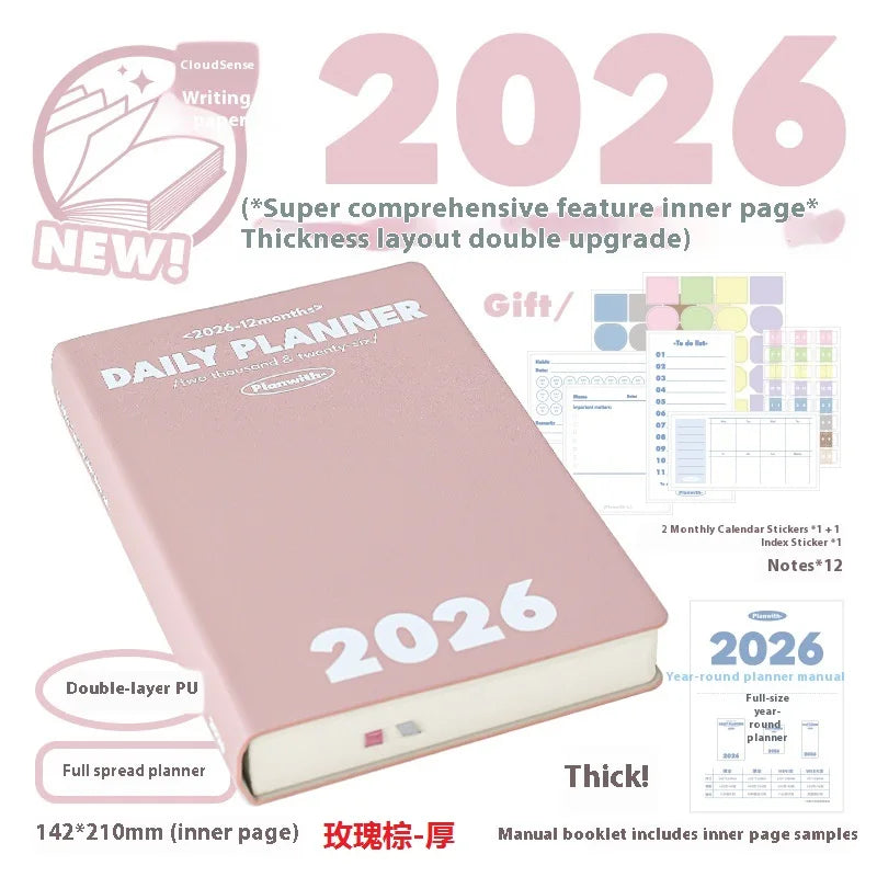 2026 Agenda Planner
