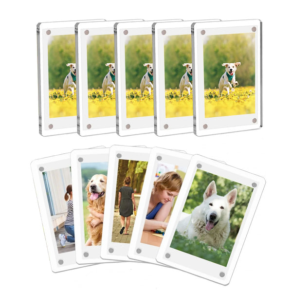 Acrylic Magnetic Fridge Photo Frame