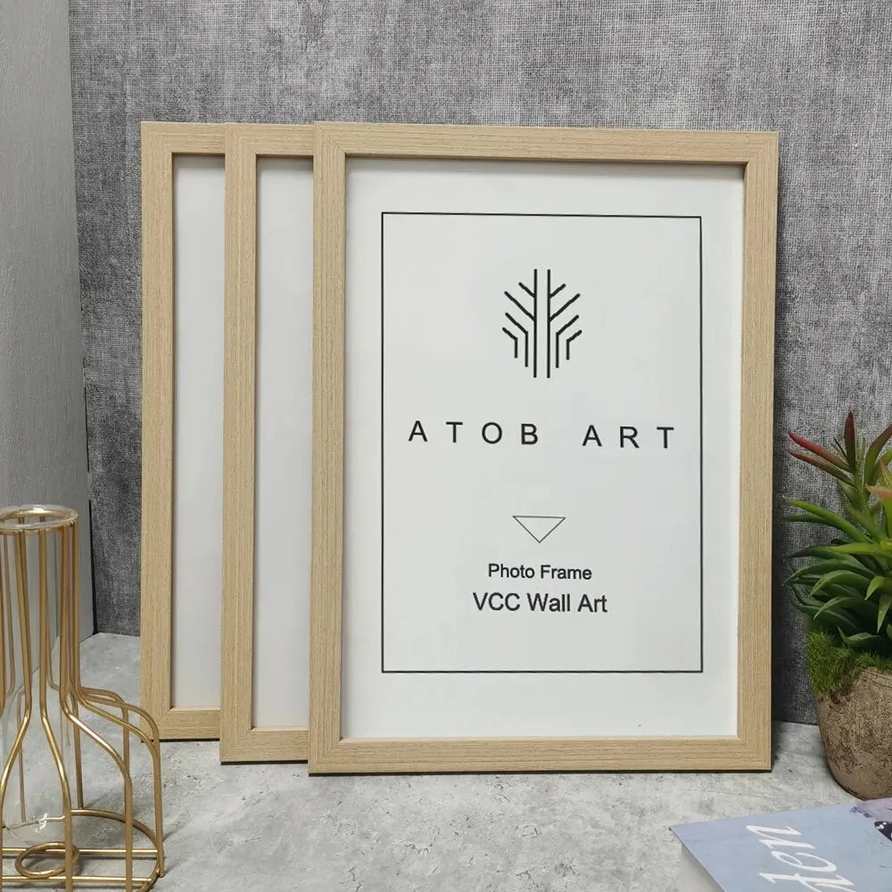 3PCS Wooden Photo Frame Set –