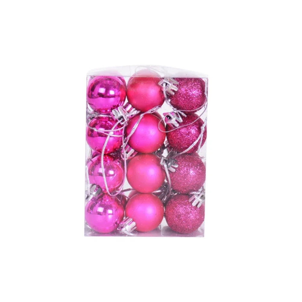 24PCS Christmas Tree Ball Ornaments
