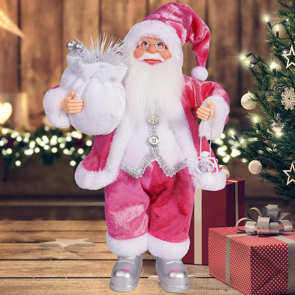 12in Standing Santa Claus Doll