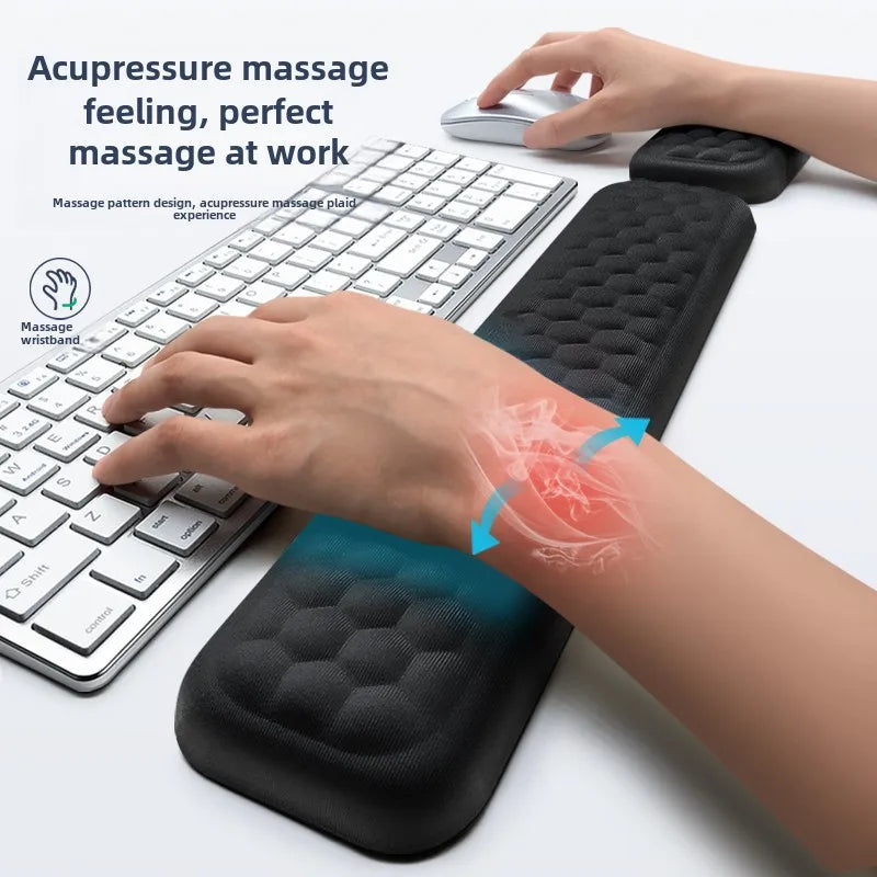 Ergonomic Memory Foam Keyboard