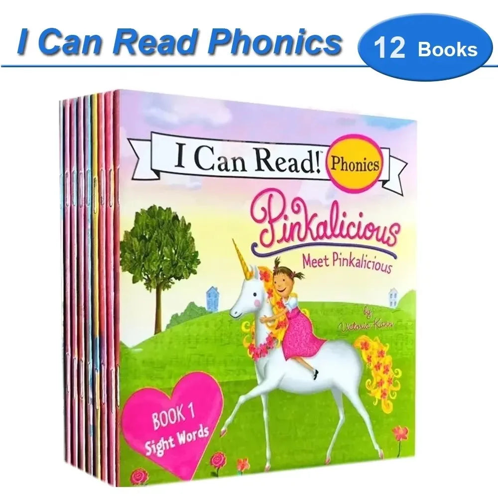 12-Book Phonics & Picture Story Set