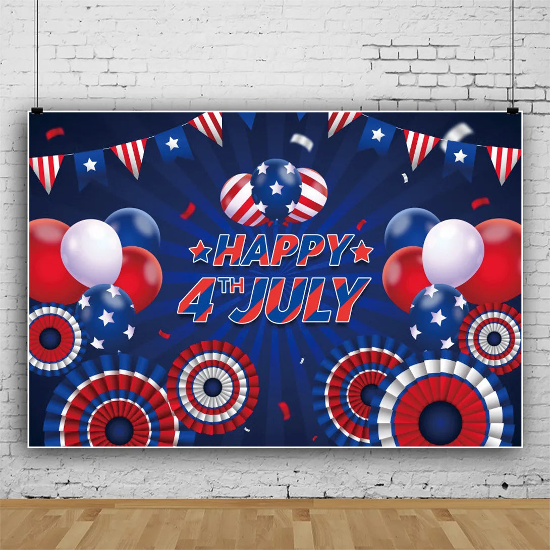 4th of July Party Banner