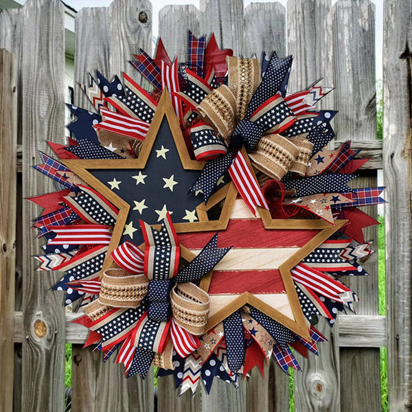 2025 Independence Day Decorative Wreath