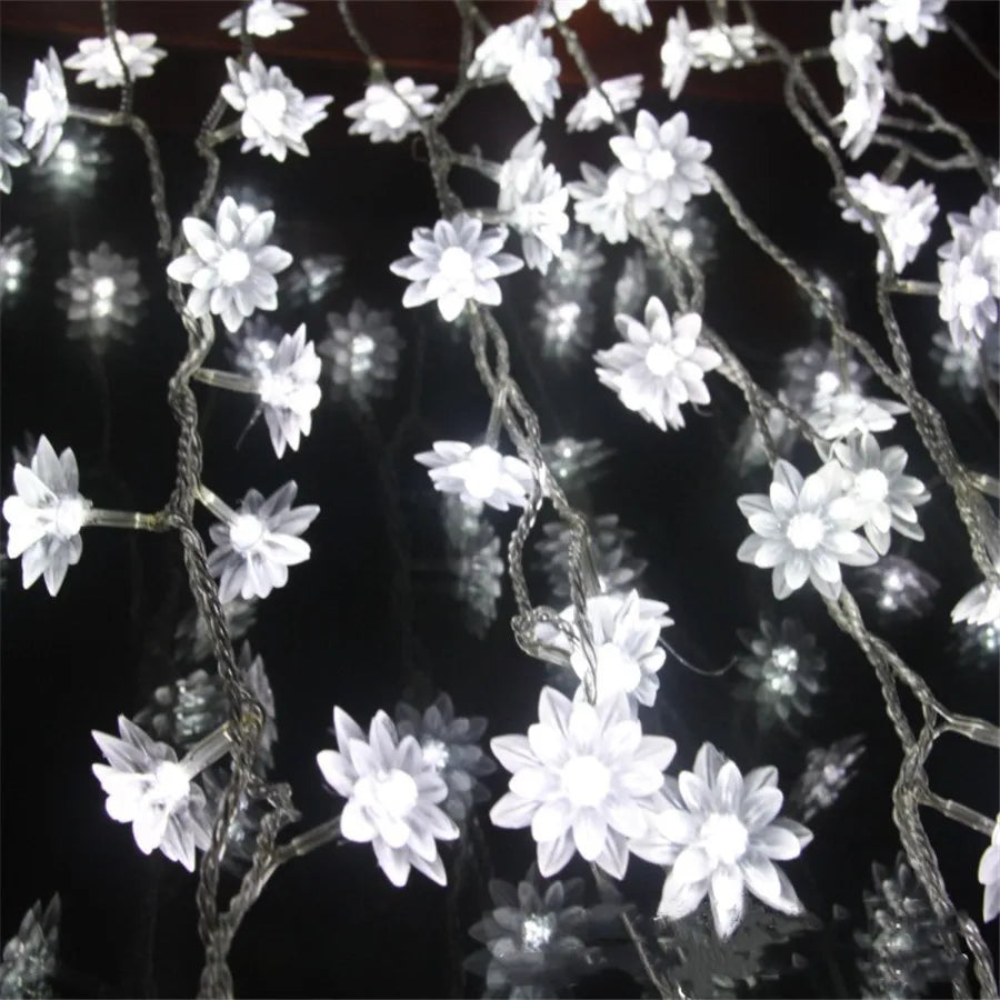 Cherry Blossom Garland Fairy Lights