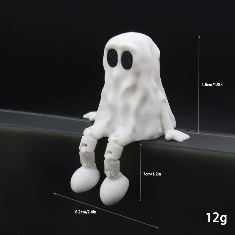 Halloween Choir Ghost & Pumpkin Man Figurine