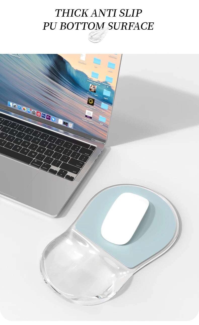Gel Mouse Pad with Wrist Support