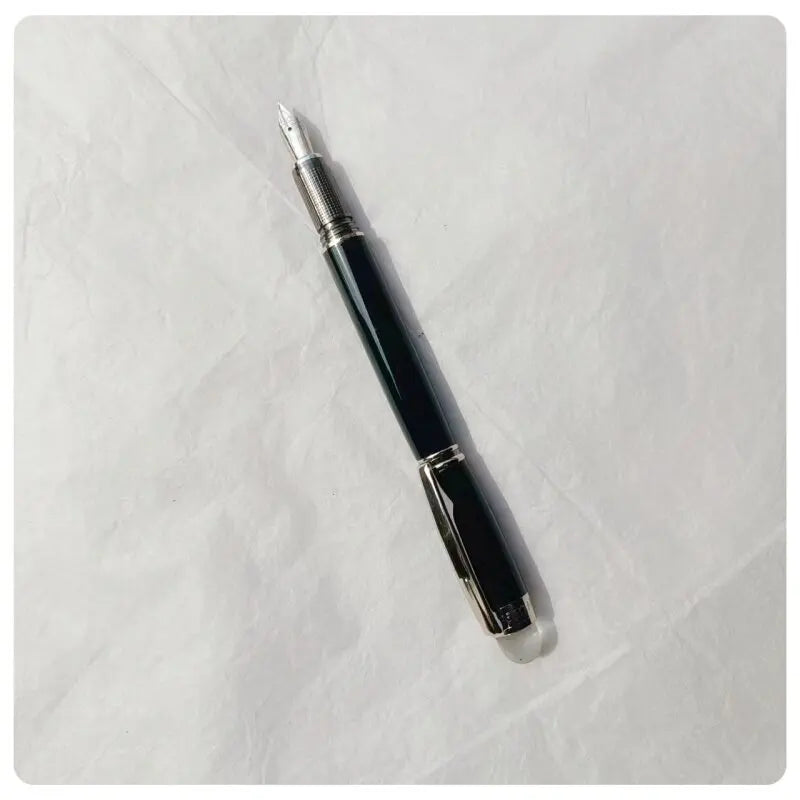 Luxury Black Resin Rollerball Pen