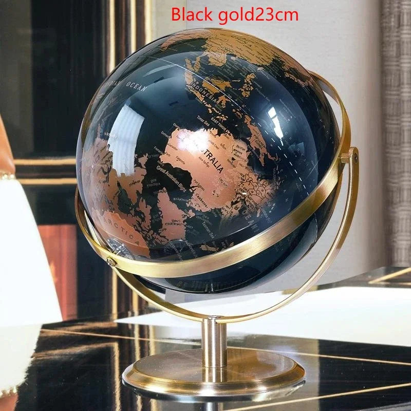 Rotating Globe British Style