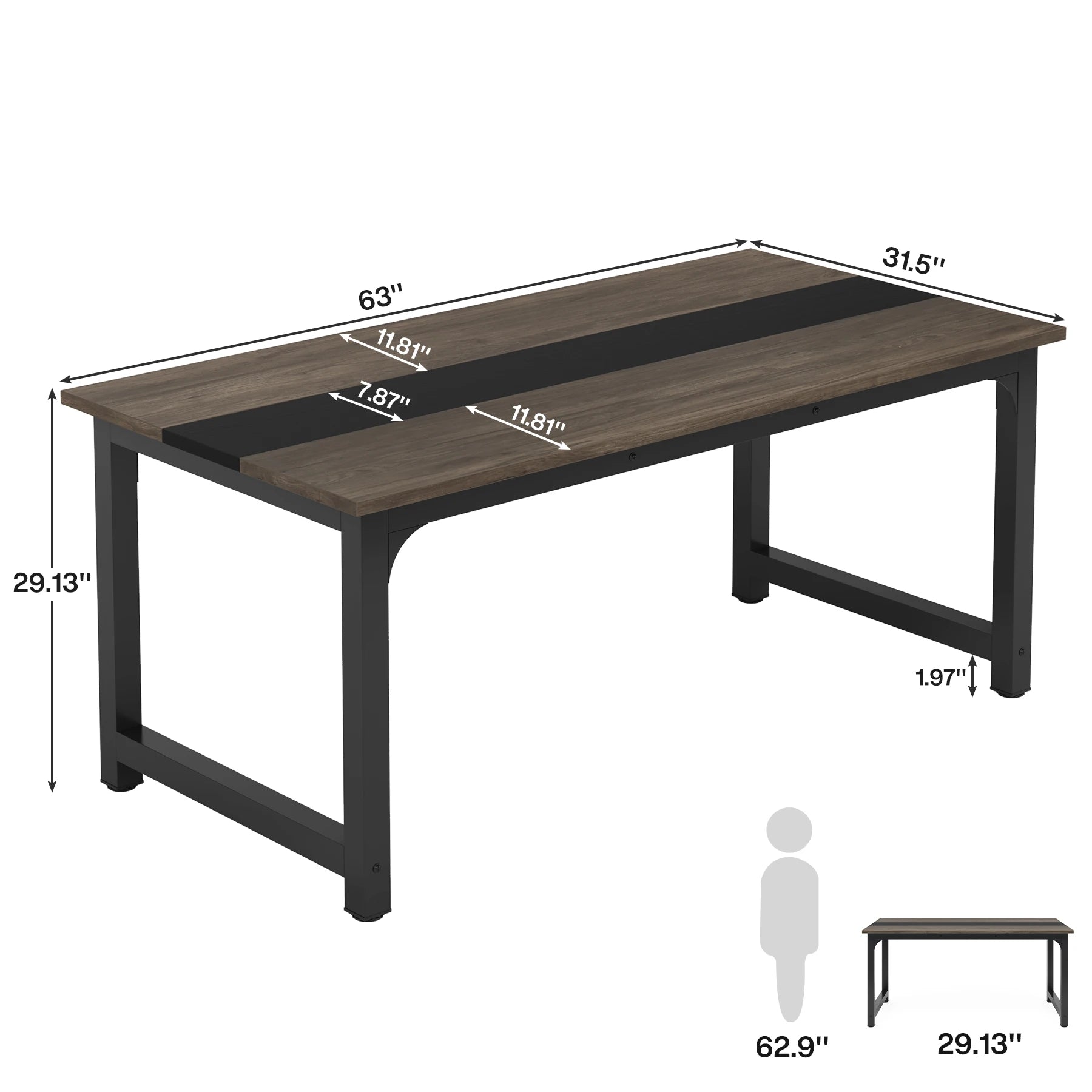 Tribesigns Large Office Desk