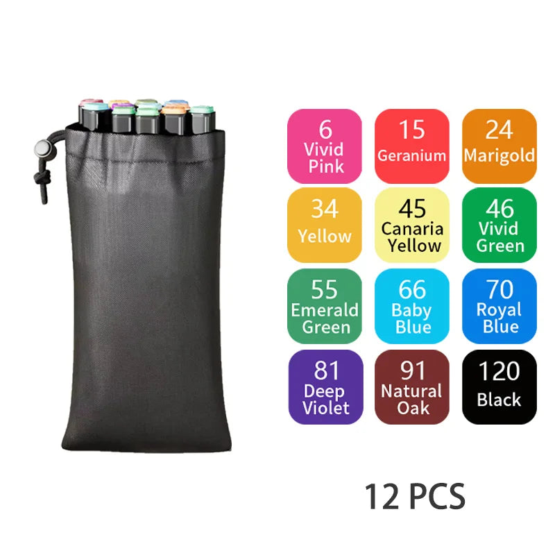 Alcohol Drawing Marker Set