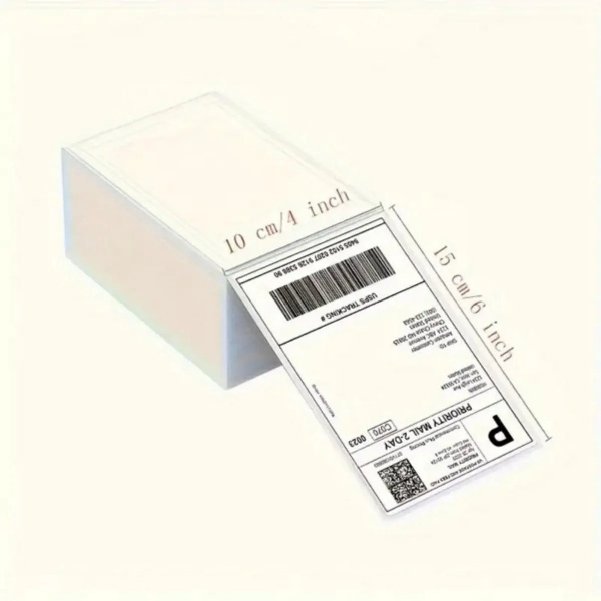 500pcs Thermal Shipping Labels