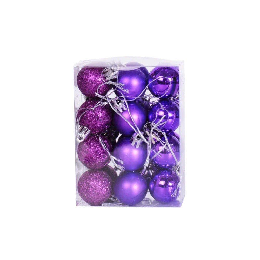24PCS Christmas Tree Ball Ornaments