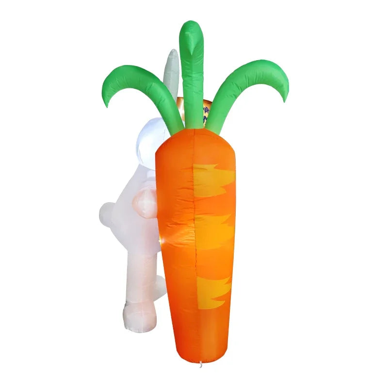 6FT Inflatable Easter Carrot Rabbit