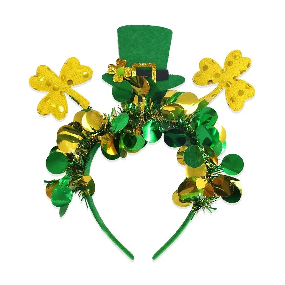 St. Patrick’s Day Shamrock Headband